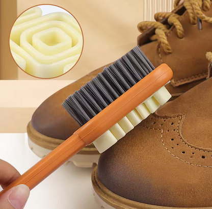 Dual-Sided Suede Cleaner Brush – Effortlessly Remove Stains & Dust from Shoes, Boots & Sneakers