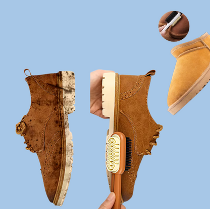 Dual-Sided Suede Cleaner Brush – Effortlessly Remove Stains & Dust from Shoes, Boots & Sneakers